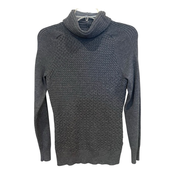 Smartwool Dacona Ski Sweater turtleneck funnel neck merino wool blend size small - Picture 1 of 9